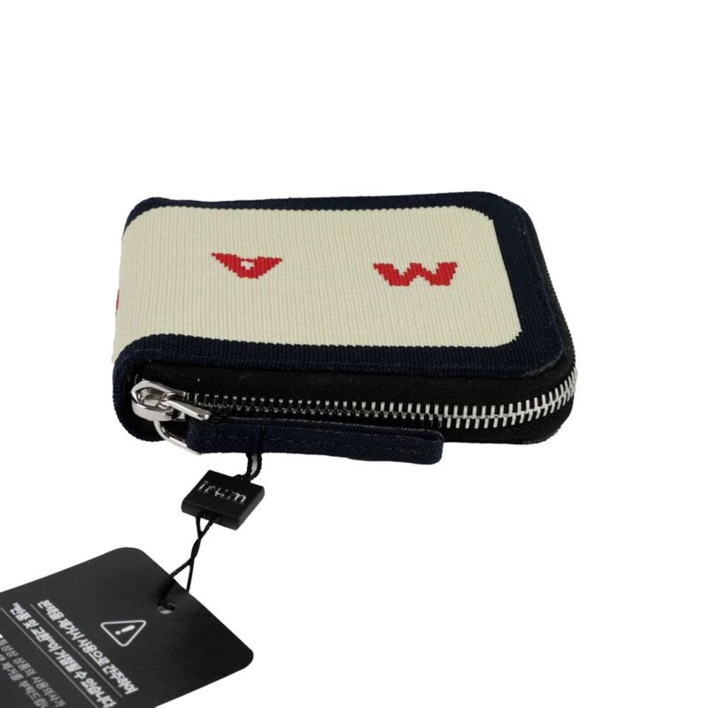 Logo Knit Zipper Wallet - Picture 3 of 9